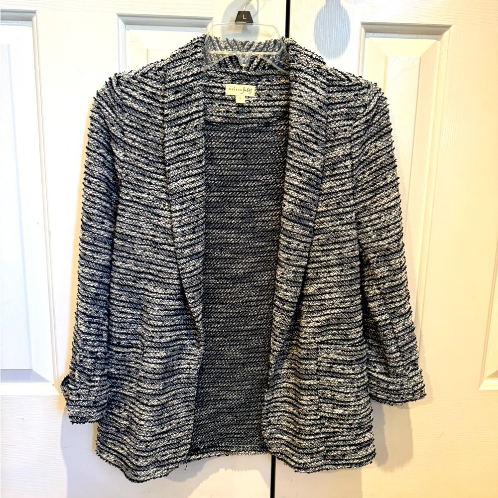 Maison Jules Sweater Blazer Size Small
